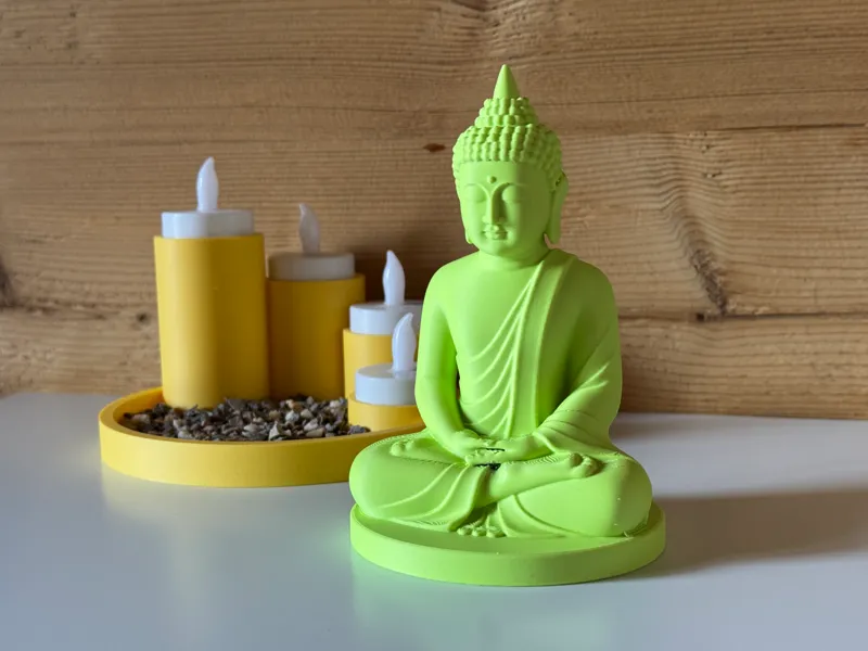 Zen Buddha sculpture