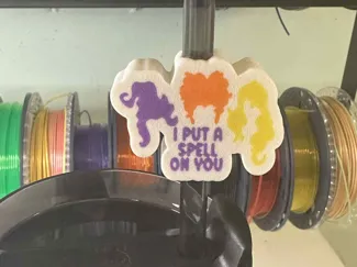 I Put a Spell on you Straw Topper