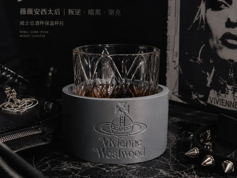 【超精美 0支撑】Vivienne Westwood西太后土星浮雕杯托  咖啡杯套 收纳盒 桌面摆件