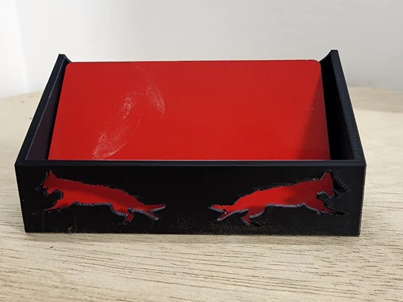 dog business card holder. 