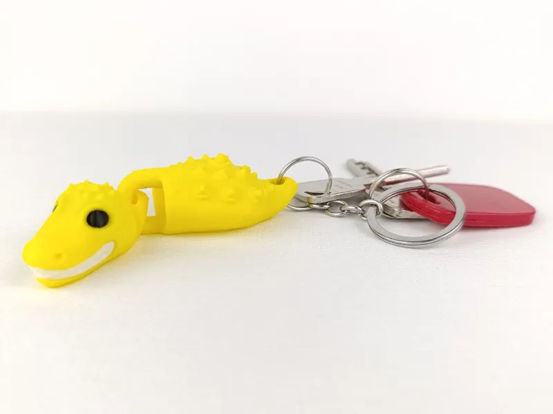 Croco Dragon Keychain