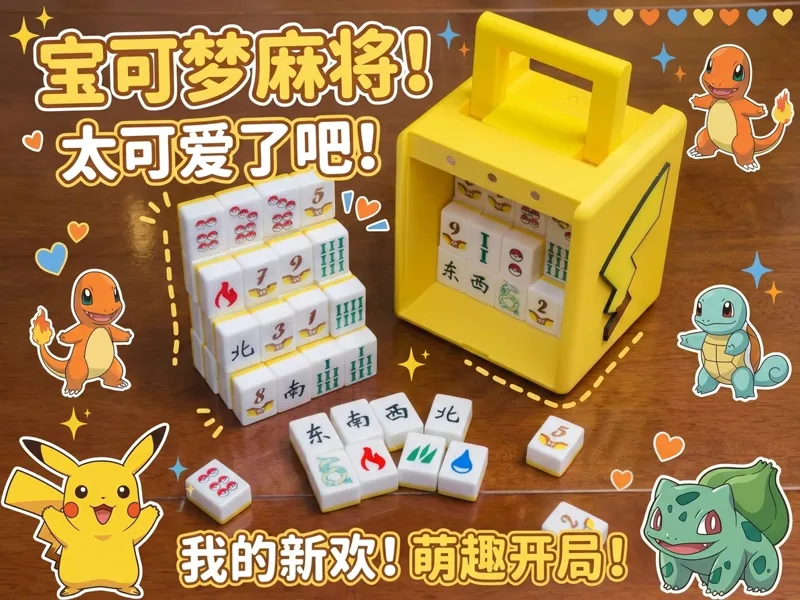 宝可梦麻将 | 带盒子