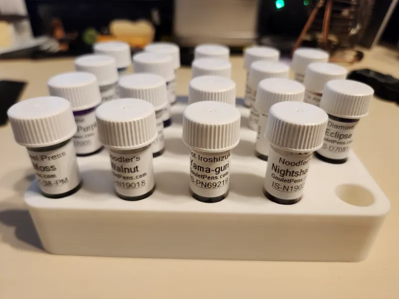 Ink Sample Holder - Holds 20pc