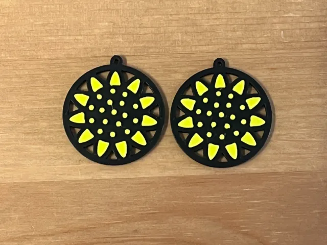 flower earrings
