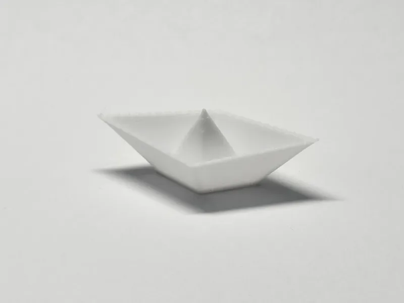 small paper ship