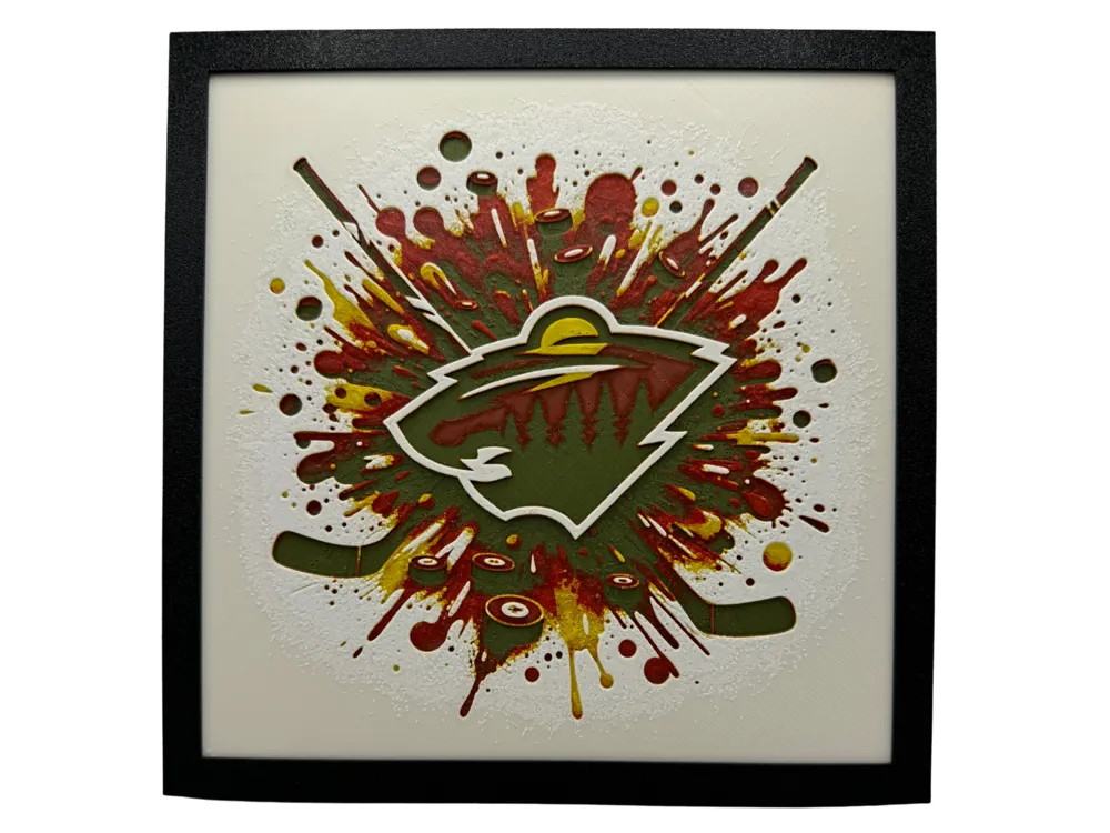 Minnesota Wild - NHL Hueforge