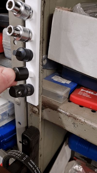 3/8 adapter holder