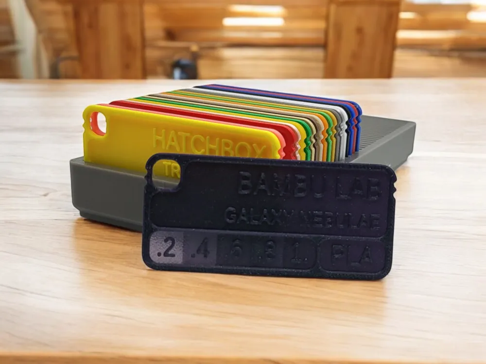 Gridfinity Favorite Filament Sample holder (4x2x3) by Ty's 3D Printing ...