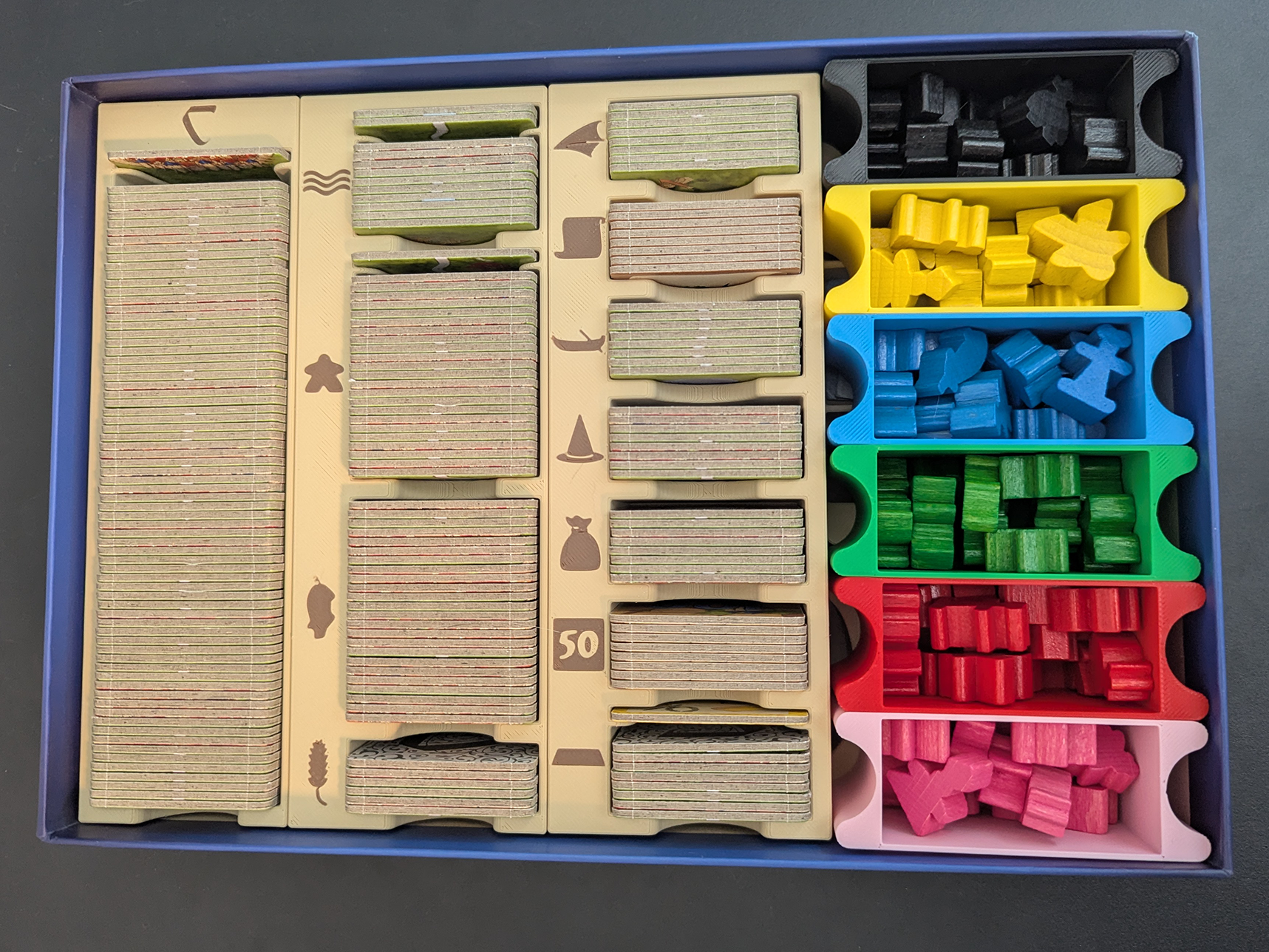 Carcassone Big Box Insert for 20th Anniv. Box