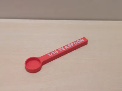 1/16th Teaspoon Measuring Spoon