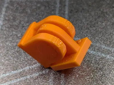 Simple Print in Place Hinge