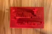 Melting Point | 0.12mm layer, 2 walls, 15% infill