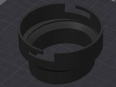 GISAM Venturi Adapter Oval to Round