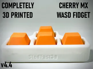 [Torsion Spring] Fully 3D Printed Cherry MX Fidget