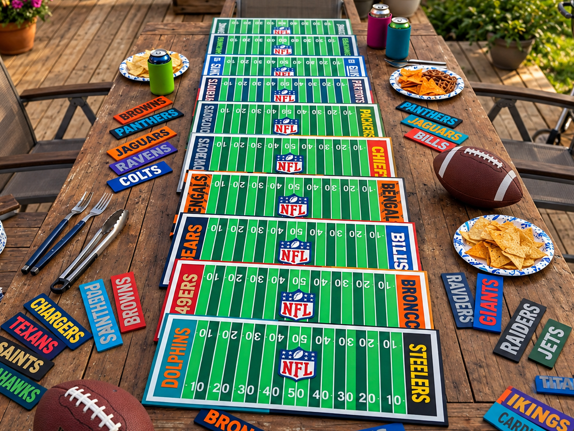 Endzonen-Schilder / Endzone Signs - Snack Stadion 3D model