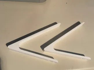 mounts for led panels 45º