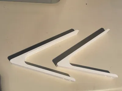 mounts for led panels 45º
