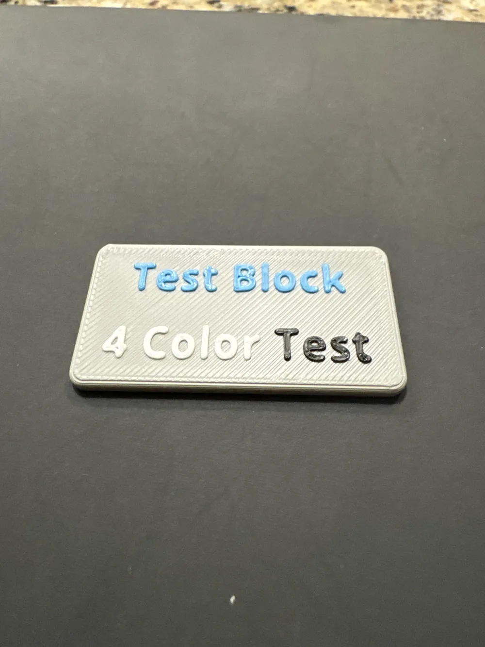 4 Color Print Test - Free 3D Print Model - MakerWorld