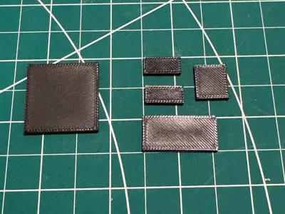 Casio Royale FIlm Mod Cutting Templates 
