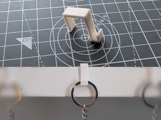 Clip for Ikea Mosslanda picture ledge