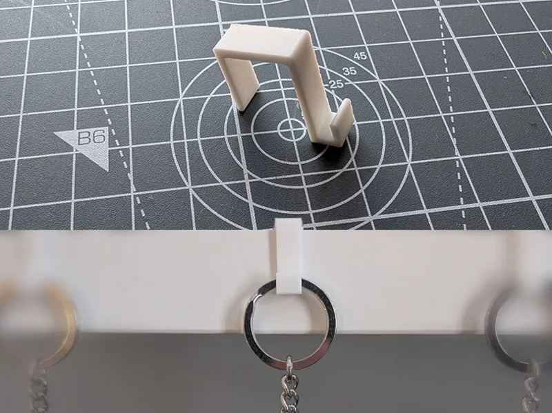 Clip for Ikea Mosslanda picture ledge
