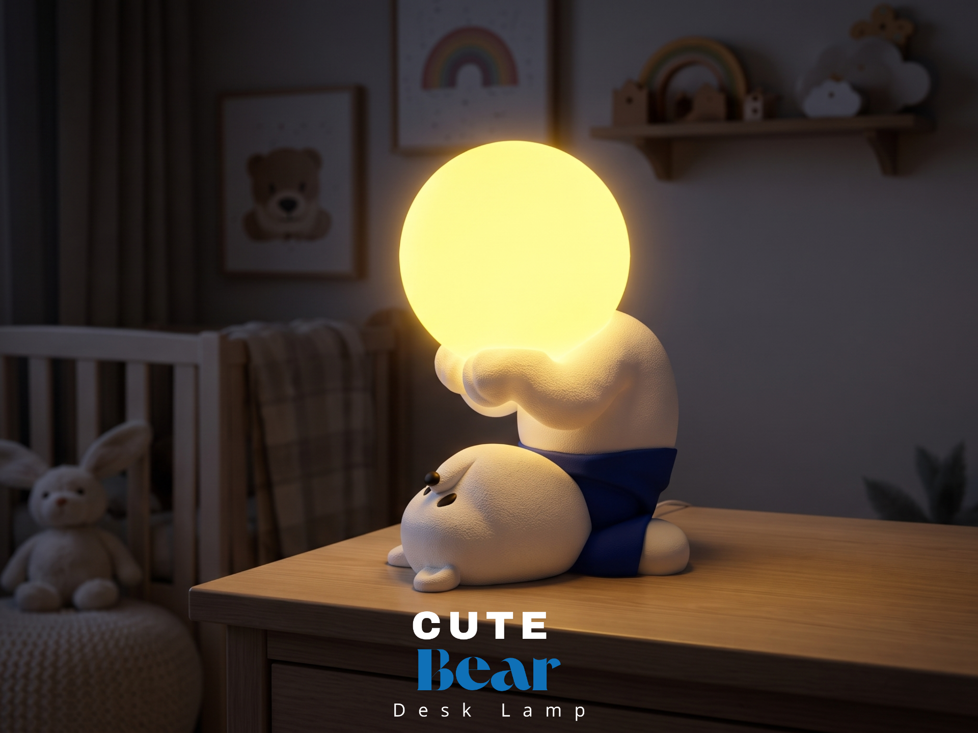 Cute Bear Night Light - 1