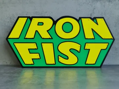 Iron Fist Logo / Sign