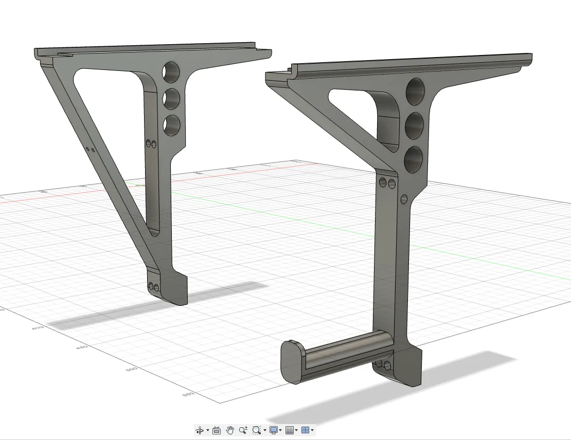 AMS Riser 2.0 for P1S, P2S, X1C, X2D view 3