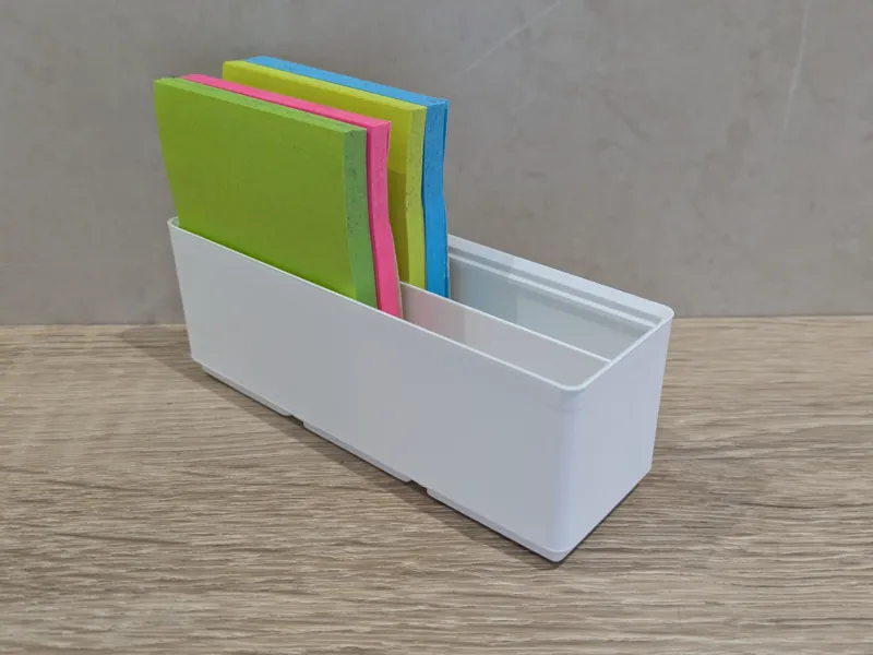 1x3x6 gridfinity container with longways divider