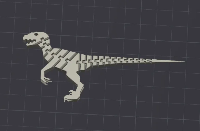 Lasted Model Raptor Last filament Raptor Flexi (5 grams) Remixed by Sven - MakerWorld