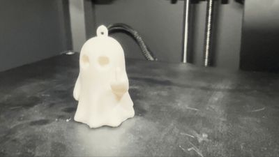 Ghost with Attitude  Keychain & Standalone Version