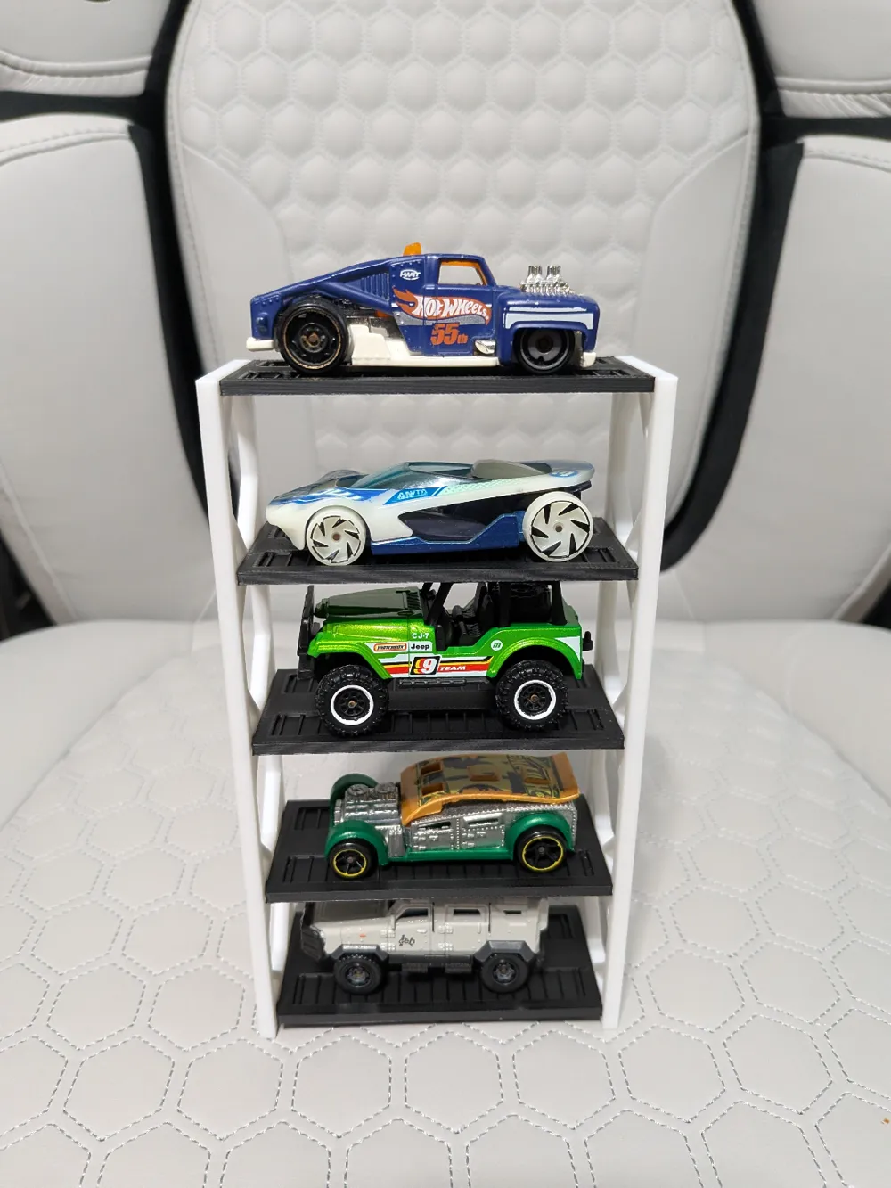 Hot Wheels display stand (5 Racks - 2 Racks) - Free 3D Print Model ...