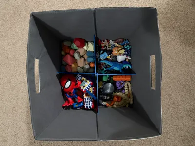 13" Storage bin divider