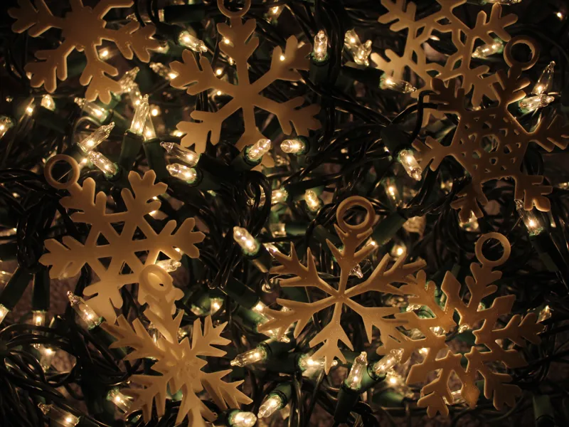 Christmas Snowflake Ornaments! - Batch of 8