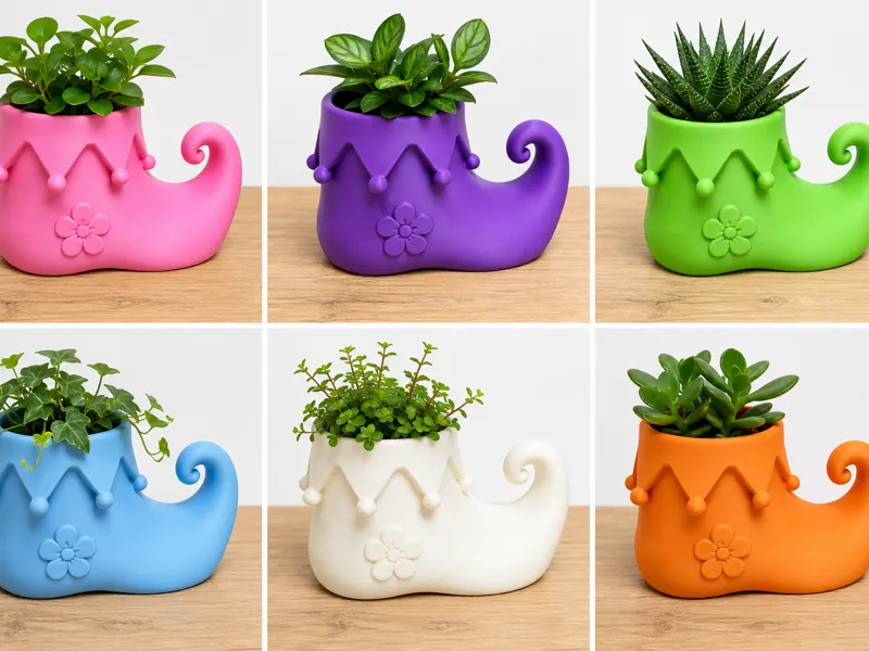 Elf Boot Planter