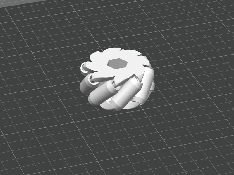 Print in Place Vectored/Mechanum Wheels