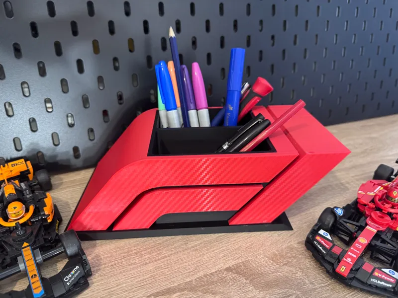 Desktop pencil organizer