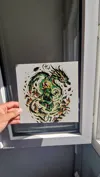 200x200mm 0.08mm layer, 2 walls, 100% infill