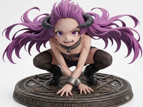 Figura decorativa: Kishirika Kishirisu (Mushoku Tensei — referencia de MakerWorld
