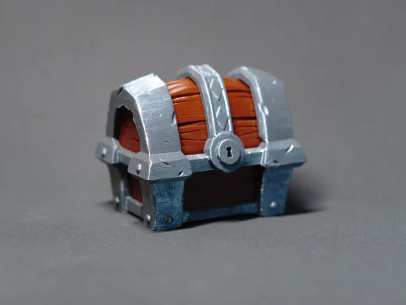 WoW‑Style Storage Treasure Chest