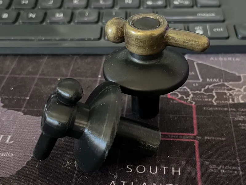Rustic oven knob "Darina GM241 1E6" like