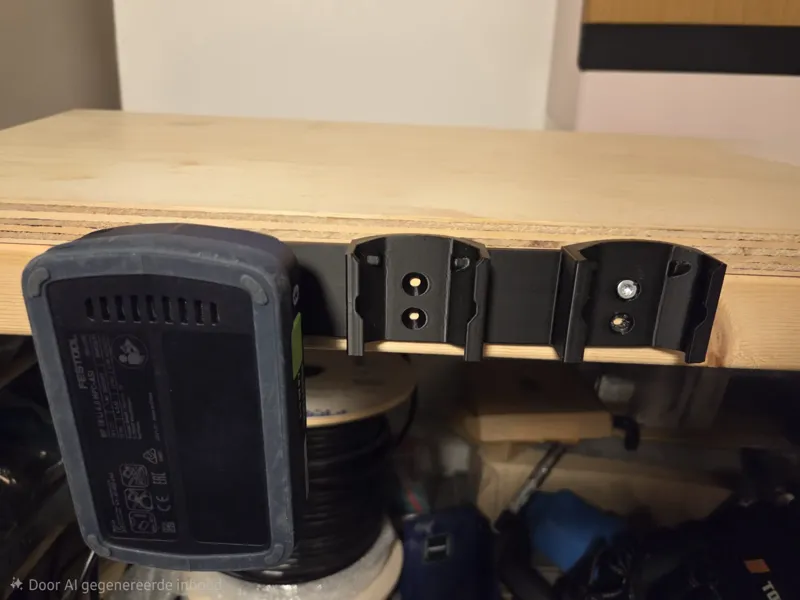 Festool 18v holder for 3 accus