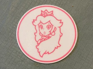 Princess Peach Coaster / Untersetzer