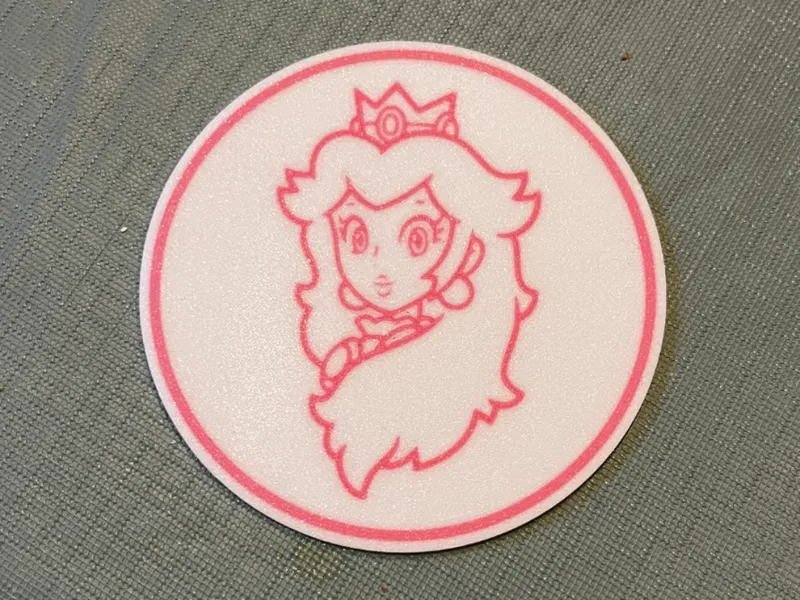 Princess Peach Coaster / Untersetzer