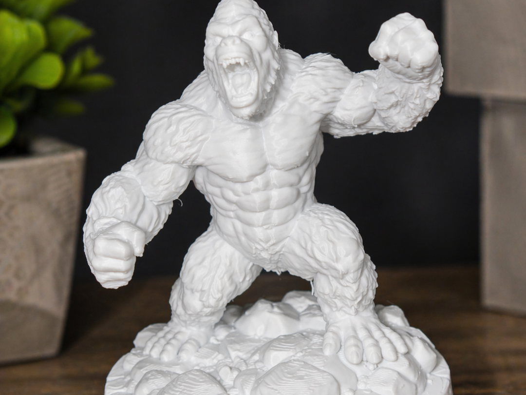 Gorilla  Statue – Detailed Gorilla Display Model 