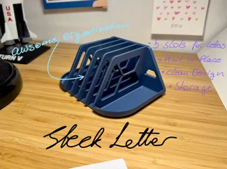 SleekLetter Organizer