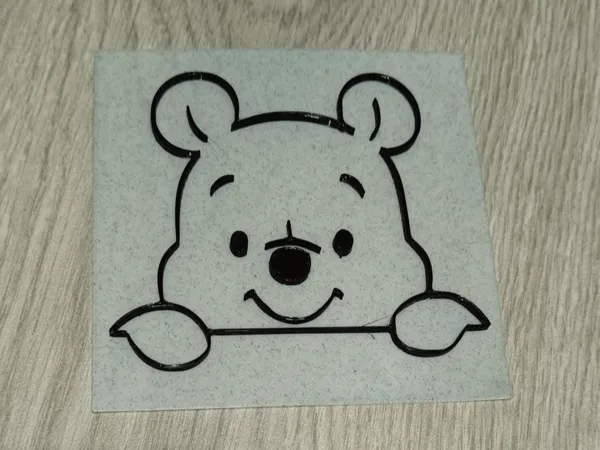 Tableau 2D Winnie l'ourson