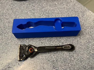 Gillete Fusion Proglide Razor Gridfinity Holder