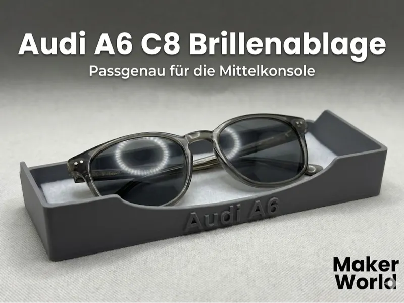 Audi A6 Brillenhalter