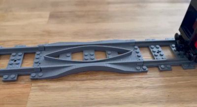 Mini Lego Tracklayer LEG0 track rerailer by lukasini - MakerWorld